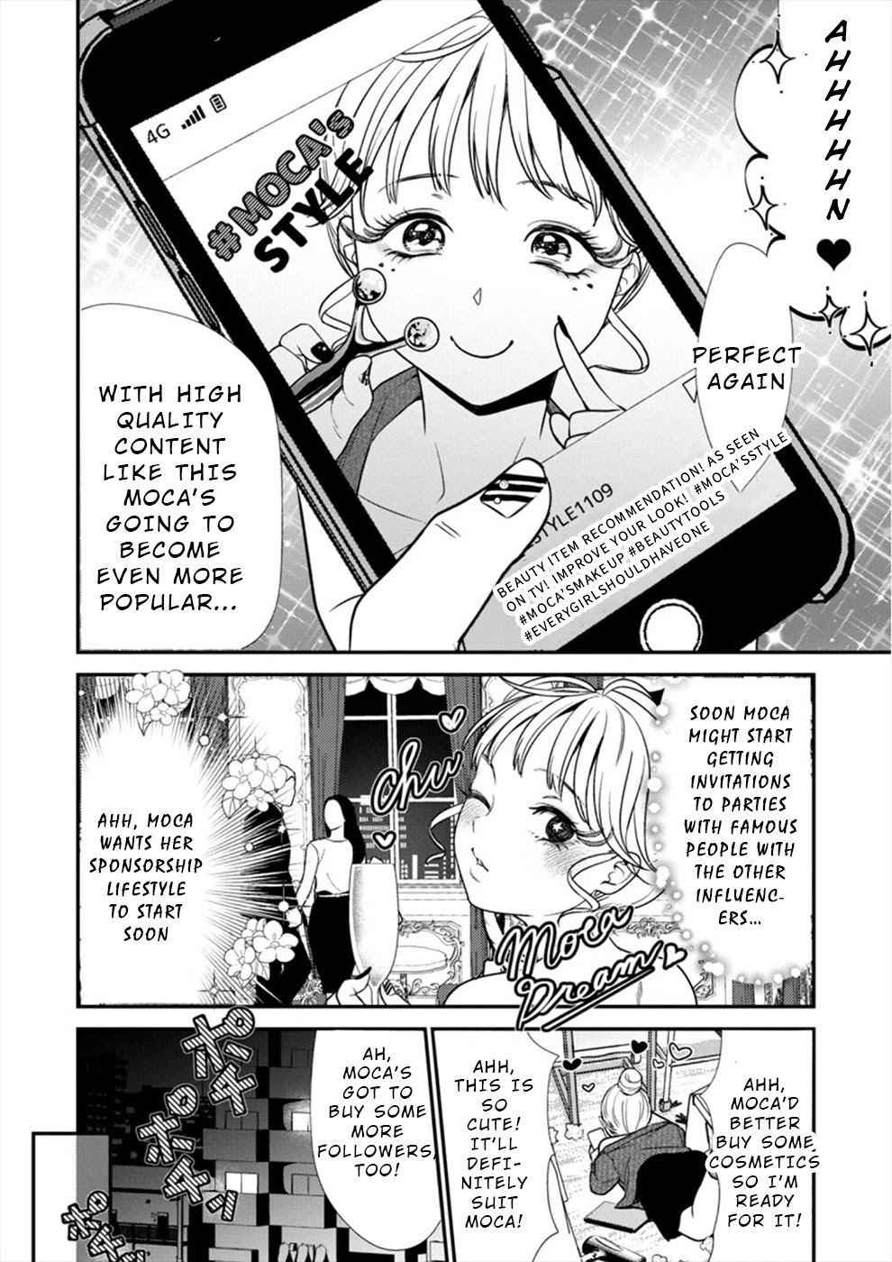 Ura Account Jyoshi Chapter 11 page 11 - Chapter 11: Case 11: Kamijou Moca