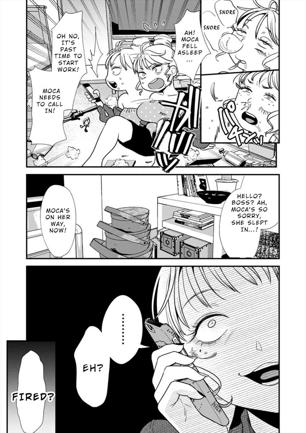 Ura Account Jyoshi Chapter 11 page 12 - Chapter 11: Case 11: Kamijou Moca