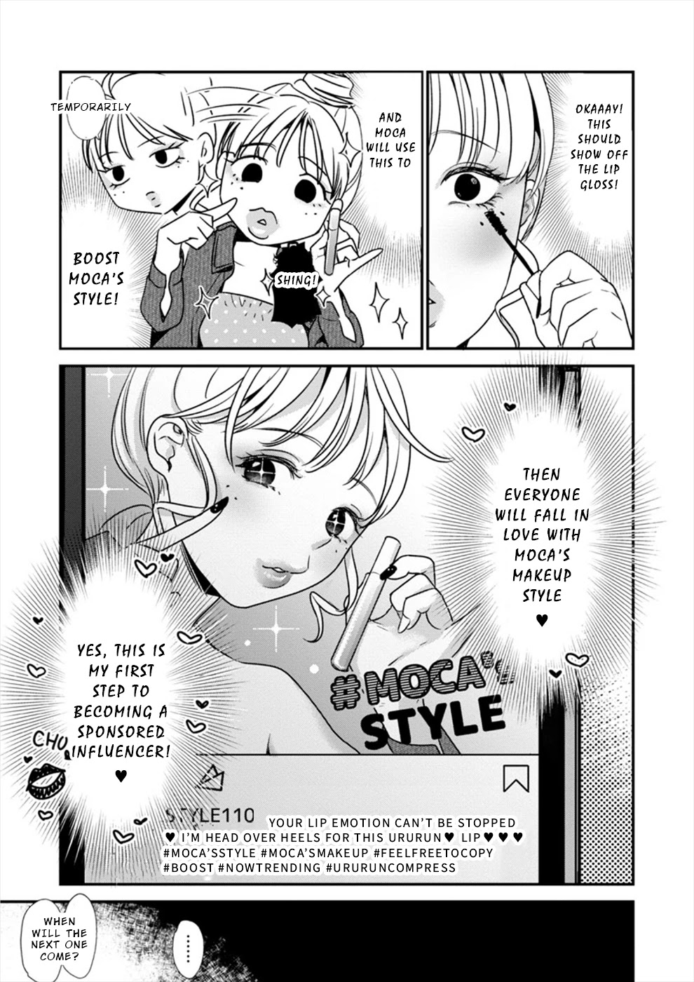 Ura Account Jyoshi Chapter 11 page 22 - Chapter 11: Case 11: Kamijou Moca