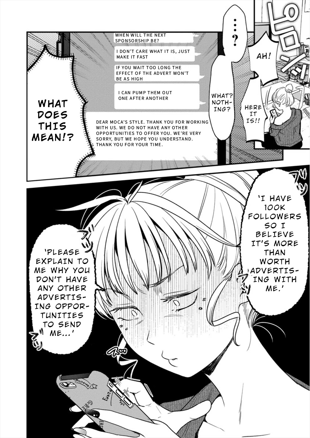 Ura Account Jyoshi Chapter 11 page 23 - Chapter 11: Case 11: Kamijou Moca
