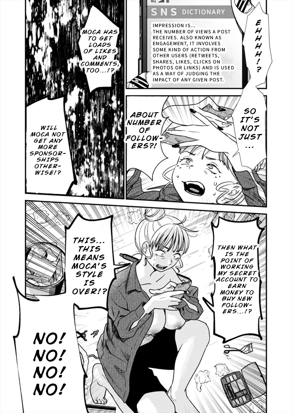 Ura Account Jyoshi Chapter 11 page 25 - Chapter 11: Case 11: Kamijou Moca
