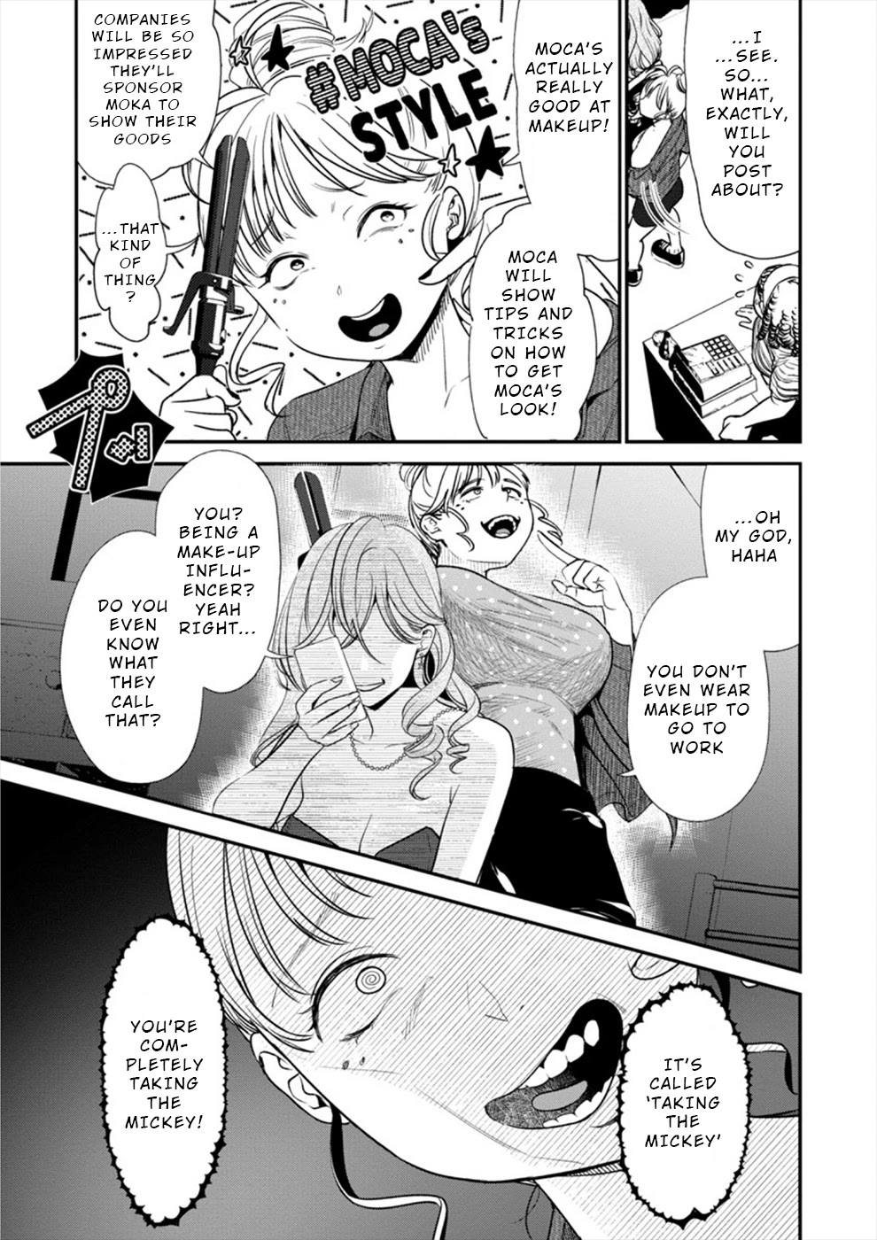 Ura Account Jyoshi Chapter 11 page 4 - Chapter 11: Case 11: Kamijou Moca