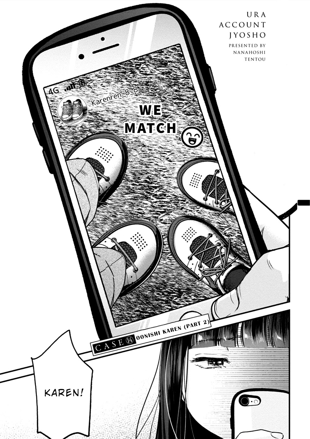 Ura Account Jyoshi Chapter 14 page 2 - Chapter 14: Case 14: Oonishi Karen (Part 2)