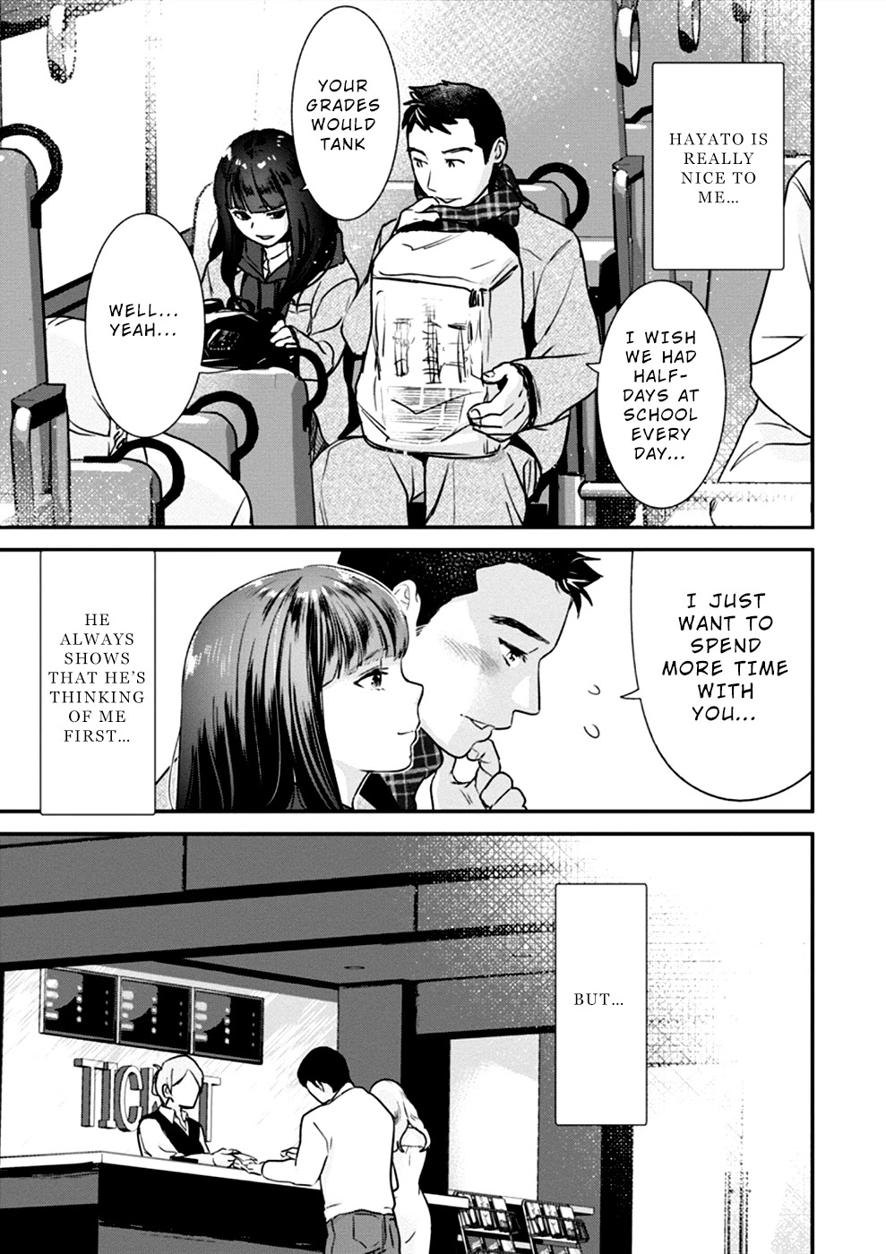 Ura Account Jyoshi Chapter 14 page 4 - Chapter 14: Case 14: Oonishi Karen (Part 2)