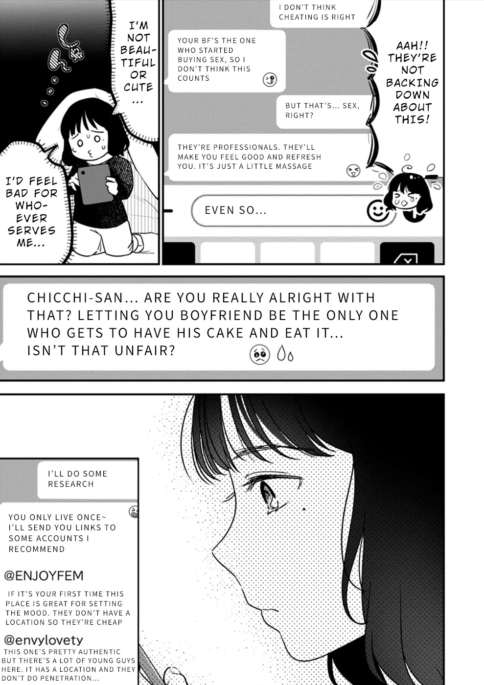 Ura Account Jyoshi Chapter 17 page 10 - Chapter 17: Case 17: Shiba Chisato (Part 2)