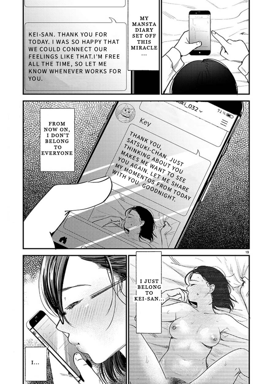 Ura Account Jyoshi Chapter 2 page 19 - Chapter 2: Kuramoto Satsuki (Middle)