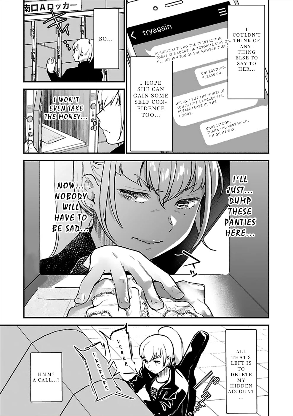 Ura Account Jyoshi Chapter 20 page 21 - Chapter 20: Case 20: Hikari [Mano Elena Kirara] (Part 2)