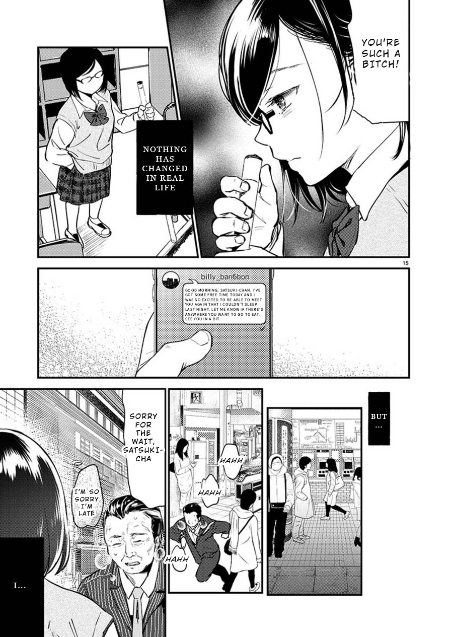 Ura Account Jyoshi Chapter 3 page 15 - Chapter 3: Case 3: Kuramoto Satsuki (End)