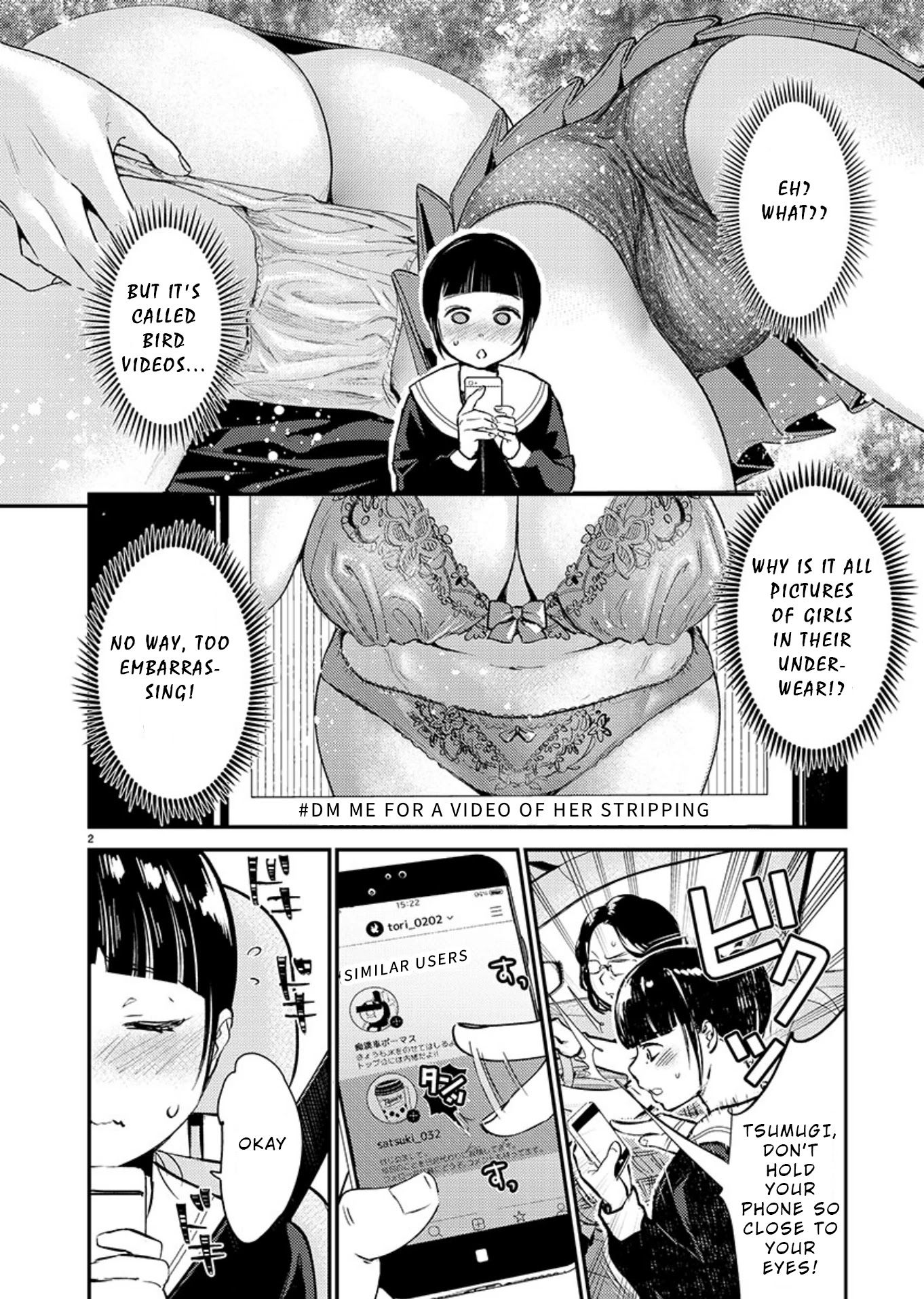Ura Account Jyoshi Chapter 8.5 page 2 - Chapter 8.5: Extra