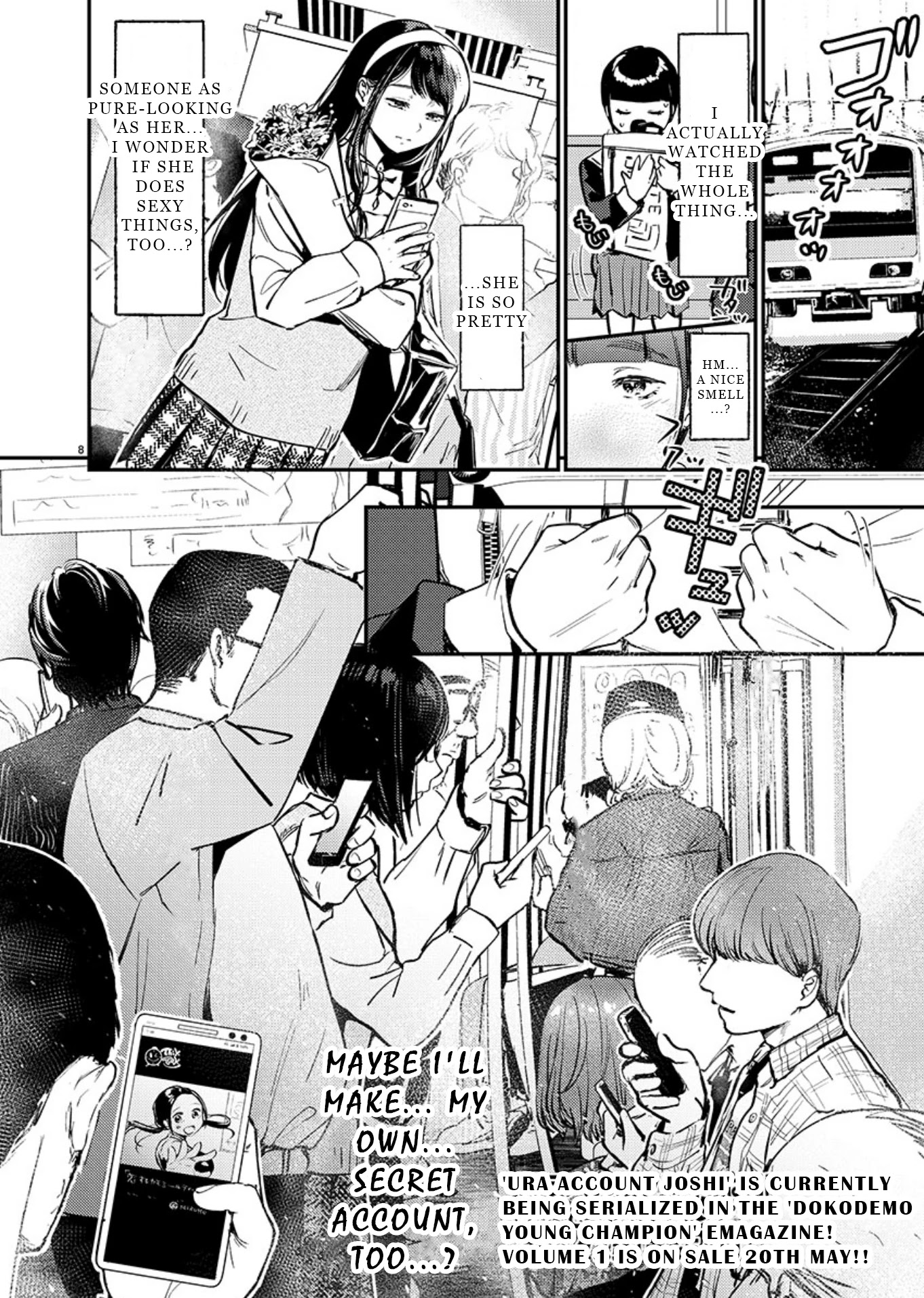 Ura Account Jyoshi Chapter 8.5 page 8 - Chapter 8.5: Extra