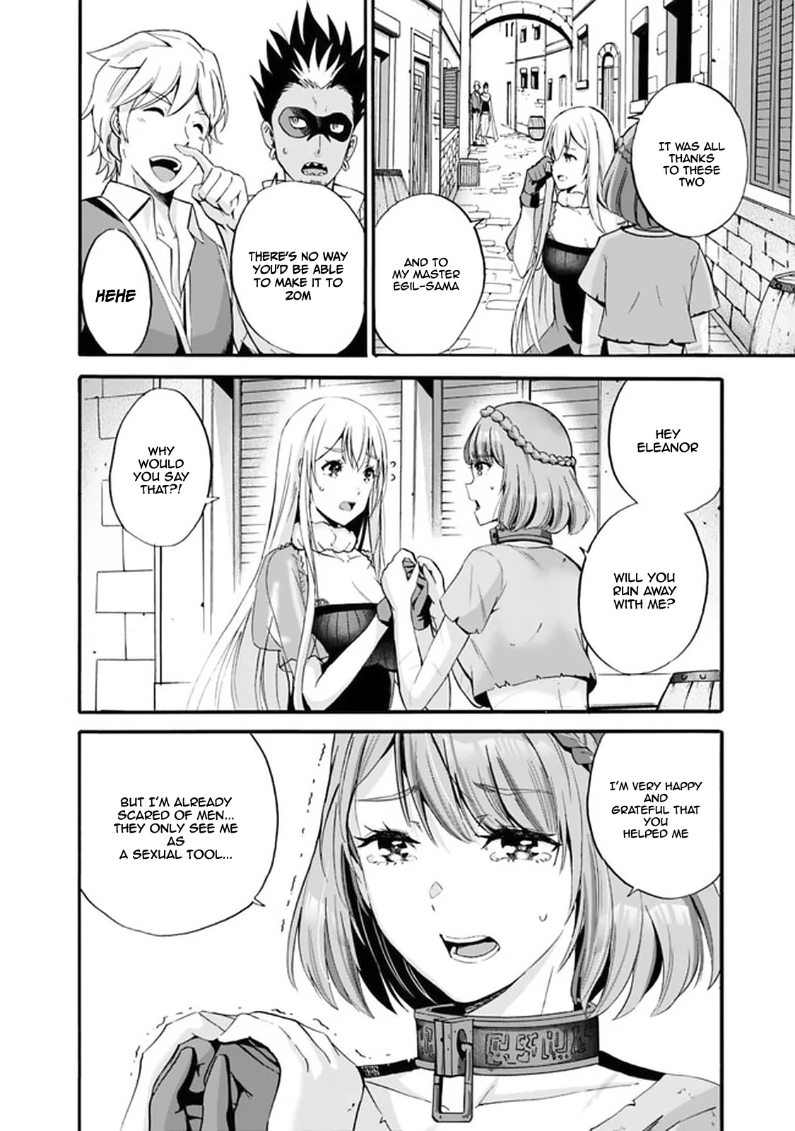 Uragirareta S Rank Boukensha no Ore wa, Aisuru Dorei no Kanojora to Tomoni Dorei dake no Harem Guild o Tsukuru Chapter 10 page 14 - Chapter 10: Mu ▪ Ki ▪ Da ▪ Shi Auction