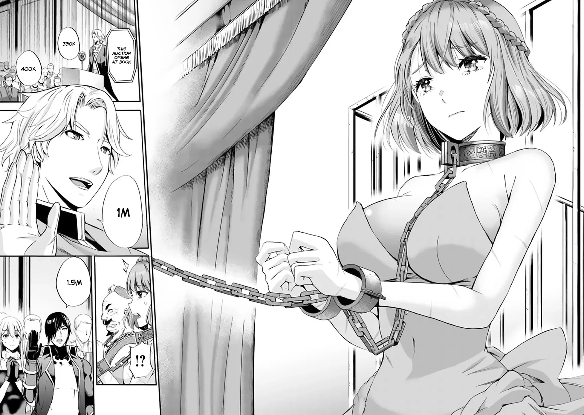 Uragirareta S Rank Boukensha no Ore wa, Aisuru Dorei no Kanojora to Tomoni Dorei dake no Harem Guild o Tsukuru Chapter 10 page 7 - Chapter 10: Mu ▪ Ki ▪ Da ▪ Shi Auction