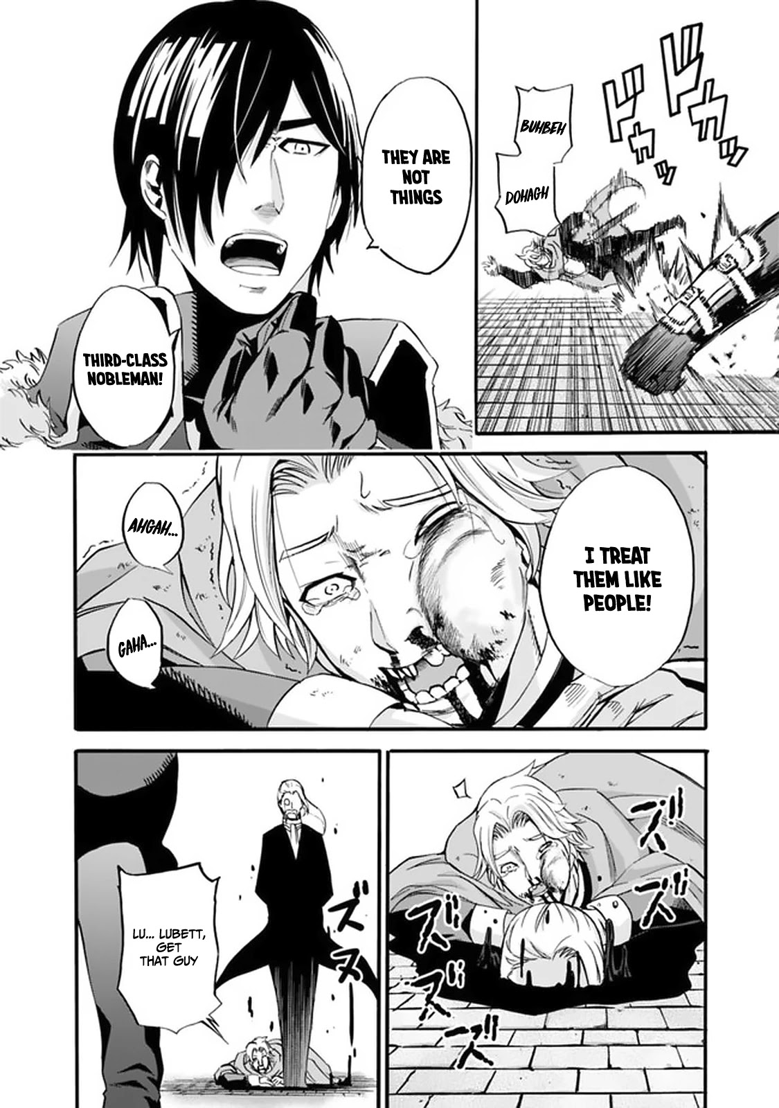 Uragirareta S Rank Boukensha no Ore wa, Aisuru Dorei no Kanojora to Tomoni Dorei dake no Harem Guild o Tsukuru Chapter 11 page 9 - Chapter 11: Muri, Muri, Yukemuri