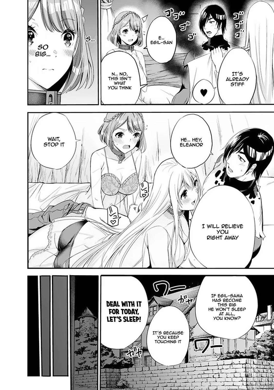 Uragirareta S Rank Boukensha no Ore wa, Aisuru Dorei no Kanojora to Tomoni Dorei dake no Harem Guild o Tsukuru Chapter 14 page 11 - Chapter 14: Absolutely, Really. I Just Want to Sleep Next to You