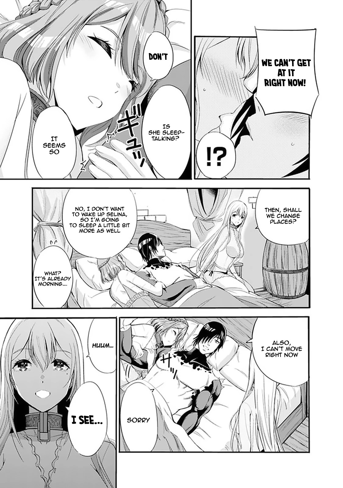 Uragirareta S Rank Boukensha no Ore wa, Aisuru Dorei no Kanojora to Tomoni Dorei dake no Harem Guild o Tsukuru Chapter 14 page 14 - Chapter 14: Absolutely, Really. I Just Want to Sleep Next to You