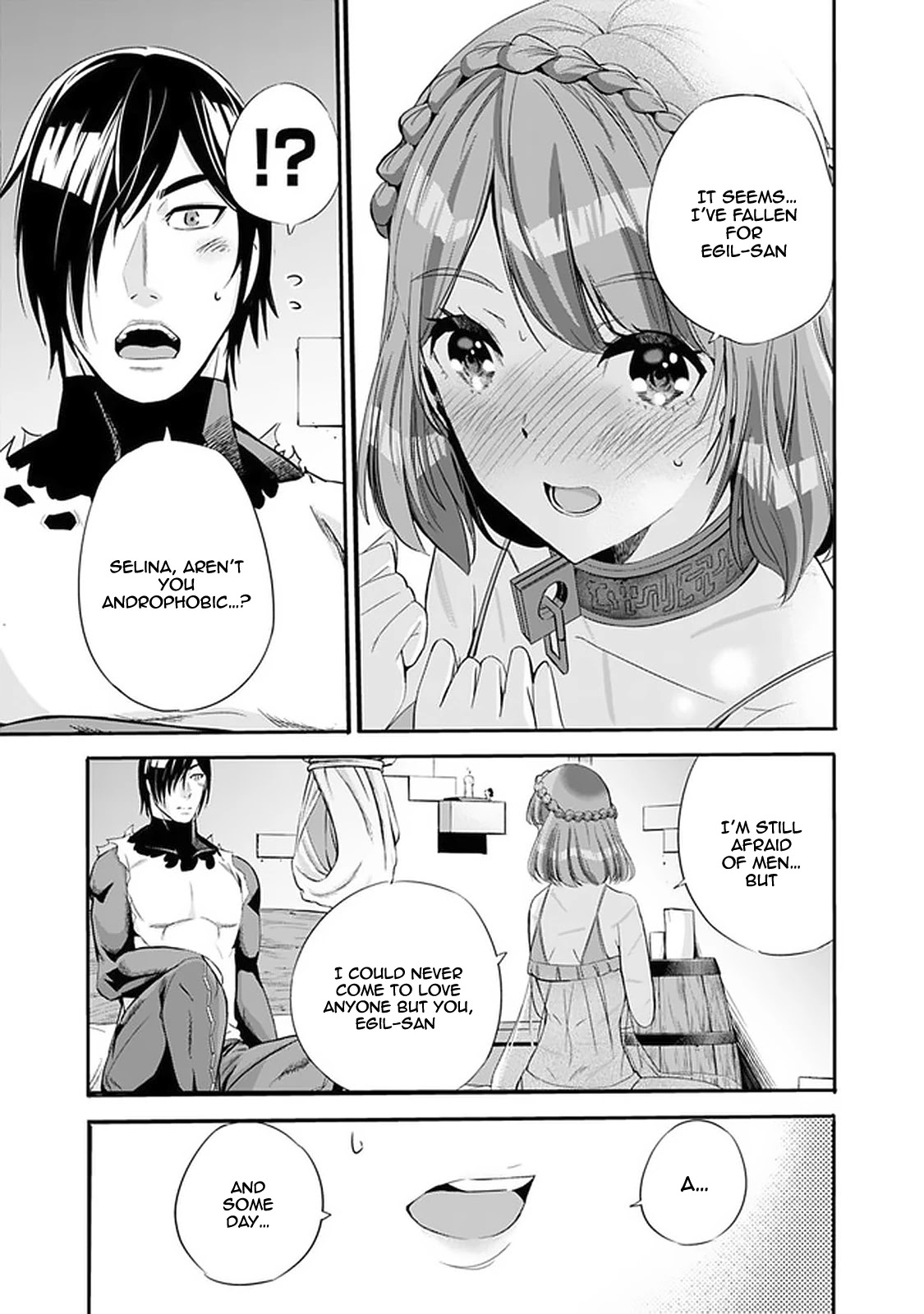 Uragirareta S Rank Boukensha no Ore wa, Aisuru Dorei no Kanojora to Tomoni Dorei dake no Harem Guild o Tsukuru Chapter 14 page 6 - Chapter 14: Absolutely, Really. I Just Want to Sleep Next to You