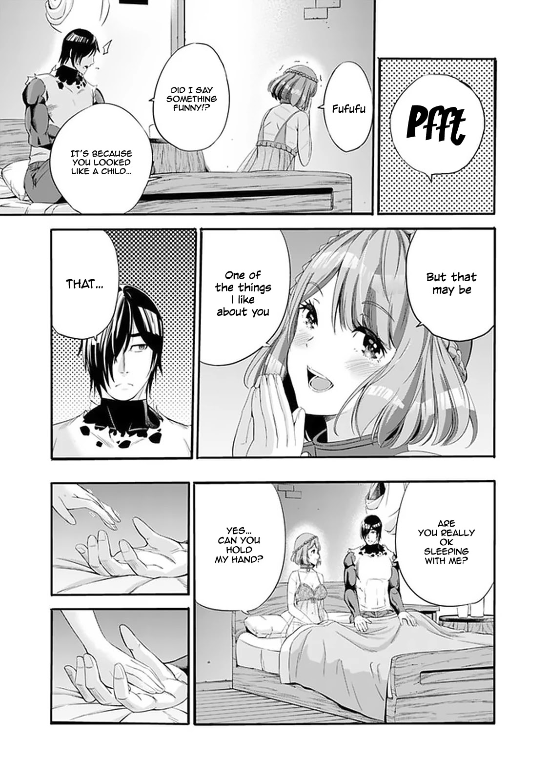 Uragirareta S Rank Boukensha no Ore wa, Aisuru Dorei no Kanojora to Tomoni Dorei dake no Harem Guild o Tsukuru Chapter 14 page 8 - Chapter 14: Absolutely, Really. I Just Want to Sleep Next to You