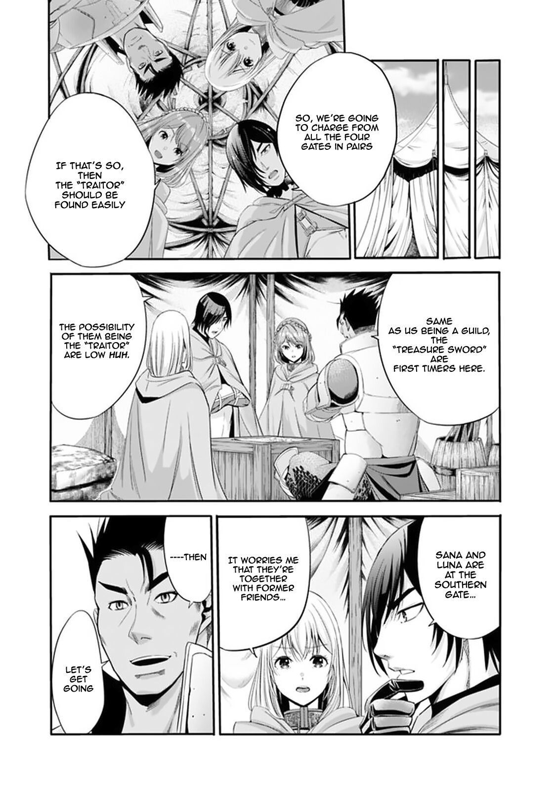 Uragirareta S Rank Boukensha no Ore wa, Aisuru Dorei no Kanojora to Tomoni Dorei dake no Harem Guild o Tsukuru Chapter 17 page 4 - Chapter 17: Swap Battle
