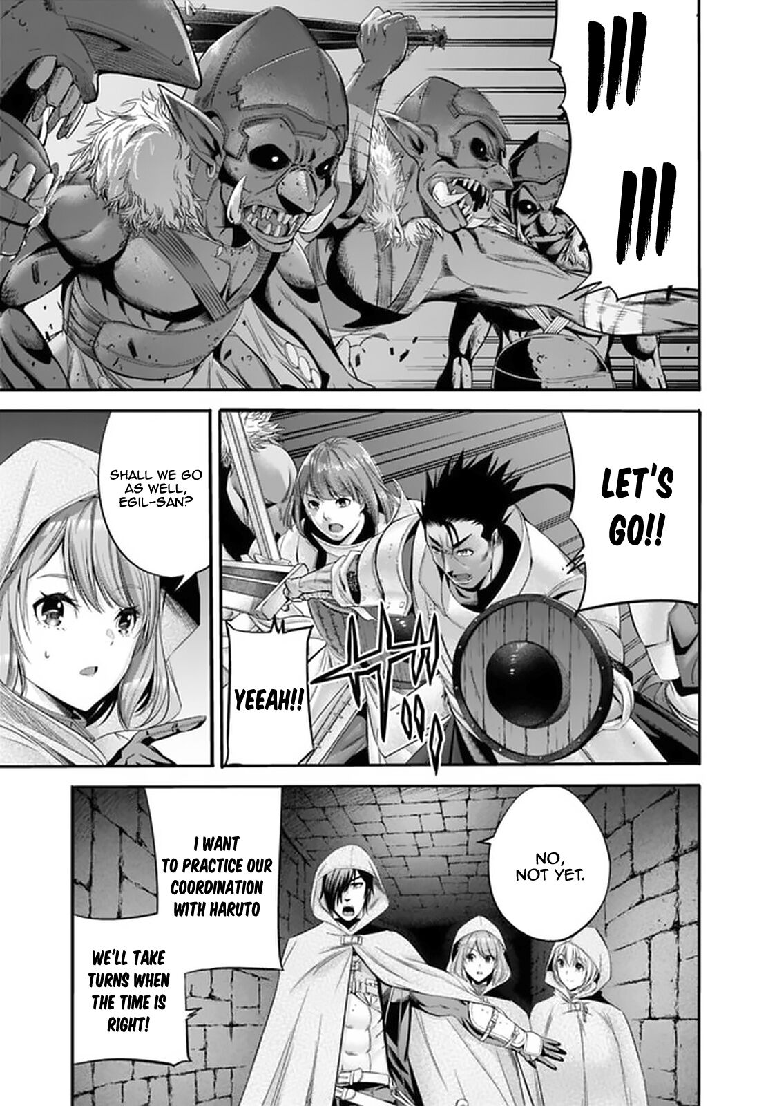 Uragirareta S Rank Boukensha no Ore wa, Aisuru Dorei no Kanojora to Tomoni Dorei dake no Harem Guild o Tsukuru Chapter 17 page 8 - Chapter 17: Swap Battle
