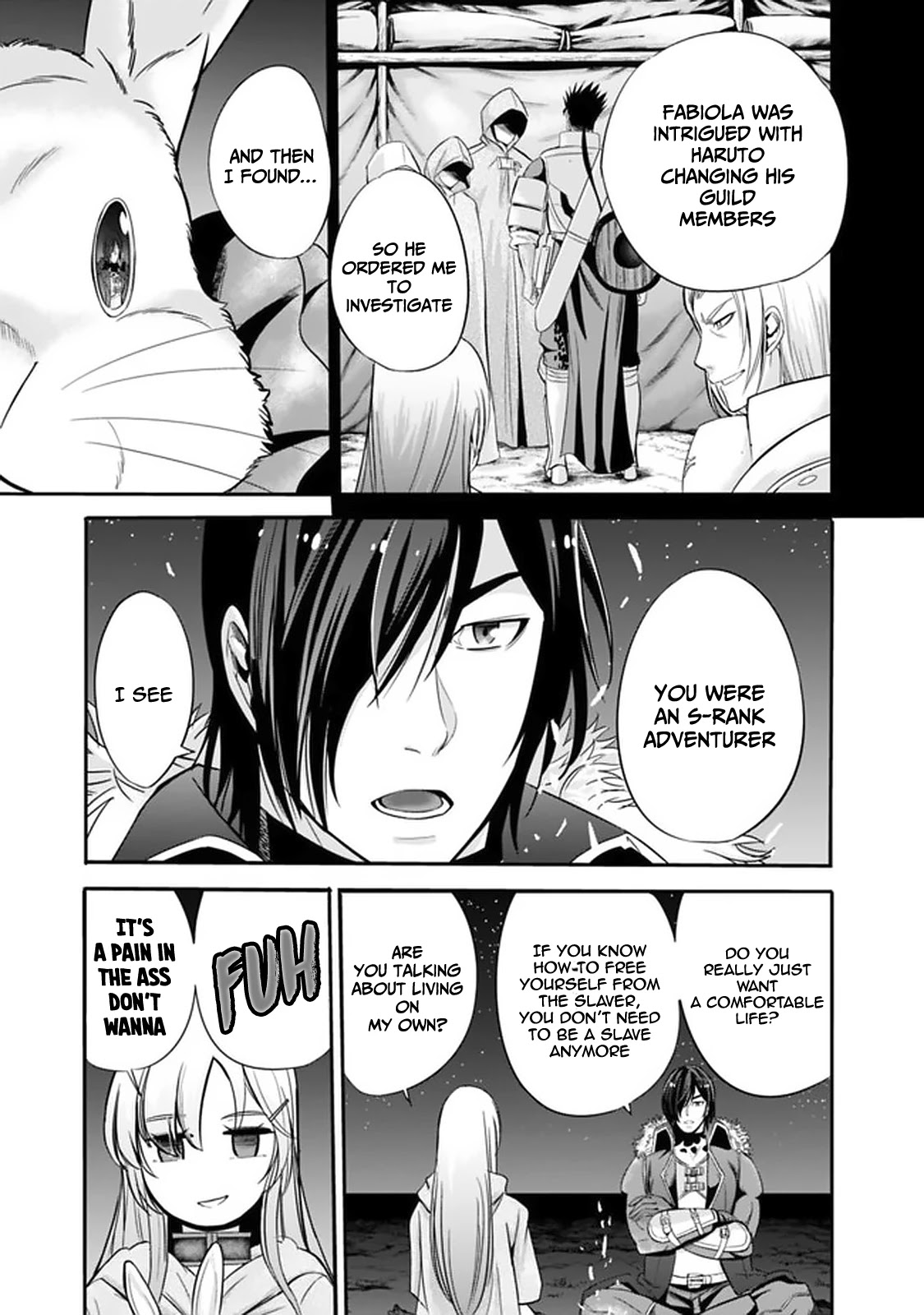 Uragirareta S Rank Boukensha no Ore wa, Aisuru Dorei no Kanojora to Tomoni Dorei dake no Harem Guild o Tsukuru Chapter 19 page 14 - Chapter 19: Training: The night he asked me out -