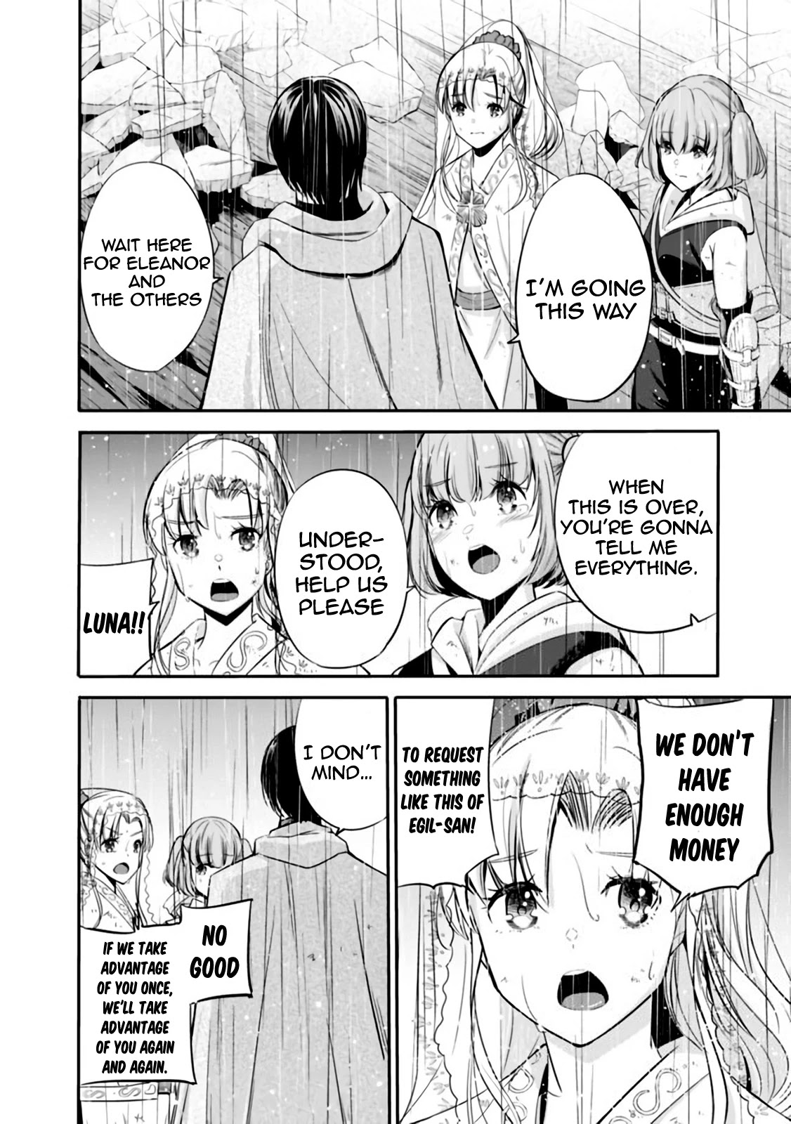 Uragirareta S Rank Boukensha no Ore wa, Aisuru Dorei no Kanojora to Tomoni Dorei dake no Harem Guild o Tsukuru Chapter 26 page 3 - Chapter 26: If We take advantage of you once, then...