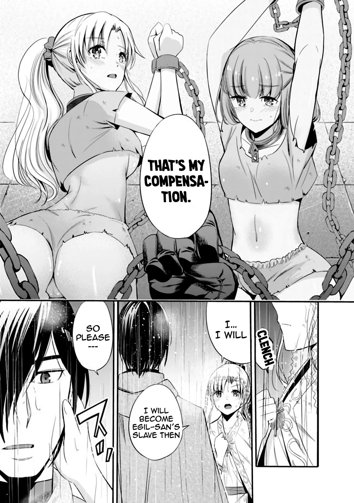 Uragirareta S Rank Boukensha no Ore wa, Aisuru Dorei no Kanojora to Tomoni Dorei dake no Harem Guild o Tsukuru Chapter 26 page 6 - Chapter 26: If We take advantage of you once, then...
