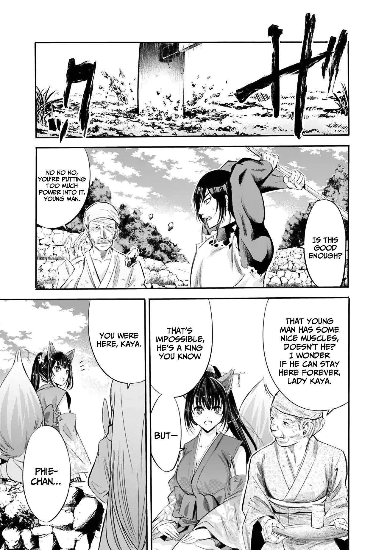 Uragirareta S Rank Boukensha no Ore wa, Aisuru Dorei no Kanojora to Tomoni Dorei dake no Harem Guild o Tsukuru Chapter 36 page 4 - Chapter 36: A man who can make you cum with only his fingertip