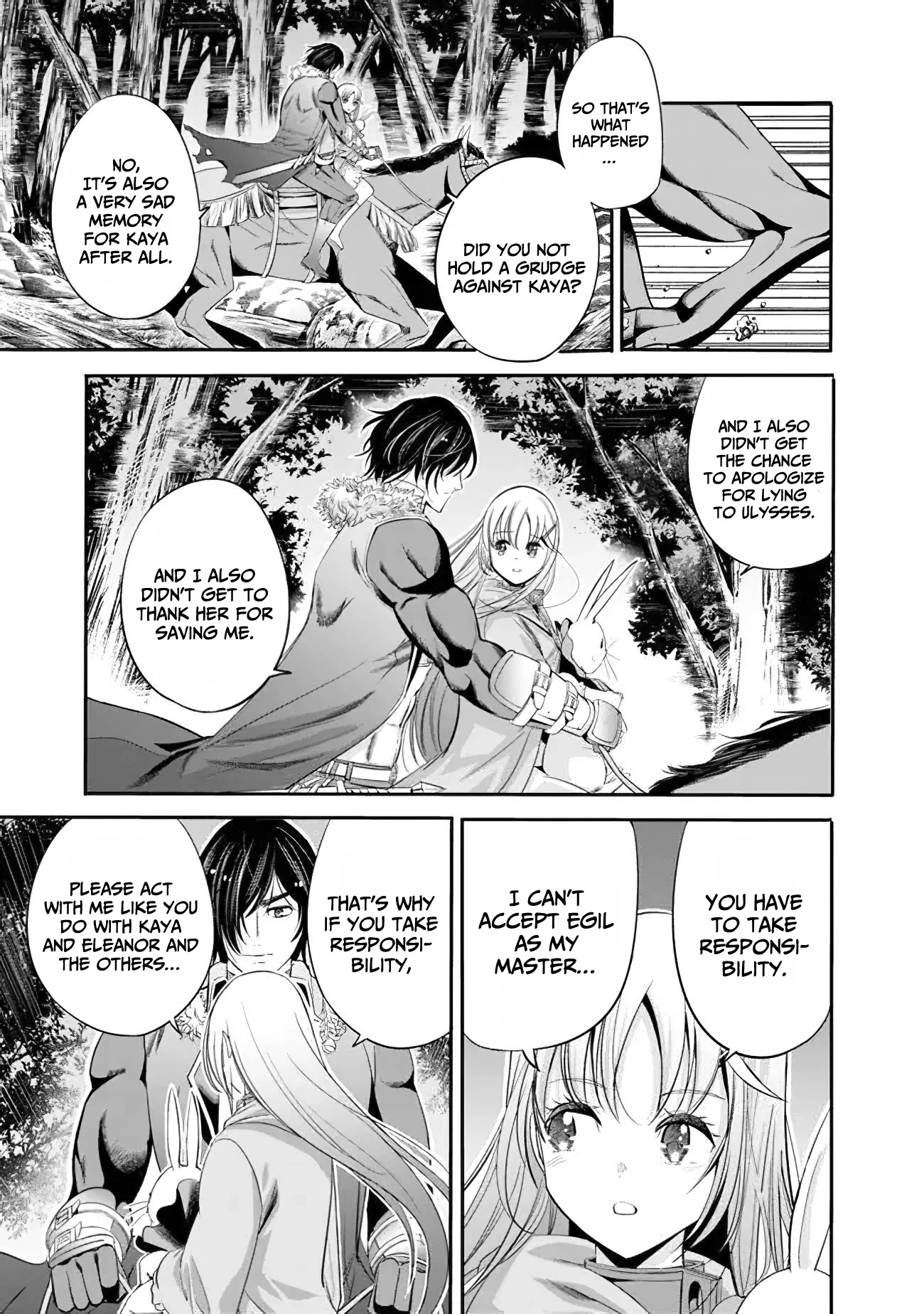 Uragirareta S Rank Boukensha no Ore wa, Aisuru Dorei no Kanojora to Tomoni Dorei dake no Harem Guild o Tsukuru Chapter 37 page 16 - Chapter 37: The encounter, the puppy, the lie and kiss