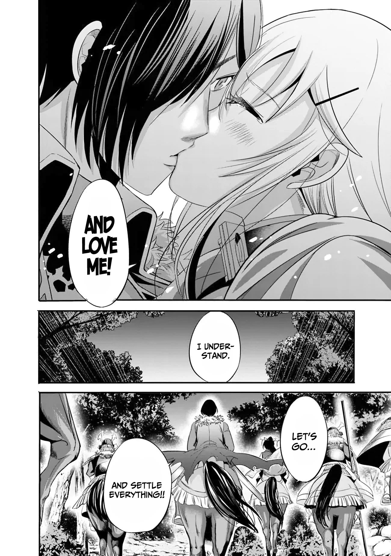 Uragirareta S Rank Boukensha no Ore wa, Aisuru Dorei no Kanojora to Tomoni Dorei dake no Harem Guild o Tsukuru Chapter 37 page 17 - Chapter 37: The encounter, the puppy, the lie and kiss