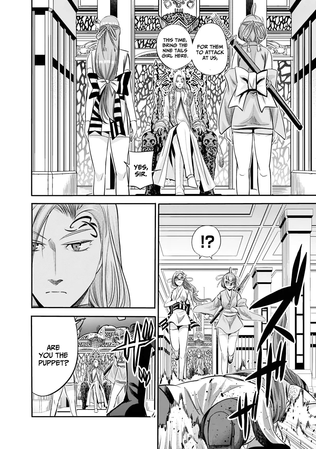 Uragirareta S Rank Boukensha no Ore wa, Aisuru Dorei no Kanojora to Tomoni Dorei dake no Harem Guild o Tsukuru Chapter 38 page 4 - Chapter 38: Ayatsuri