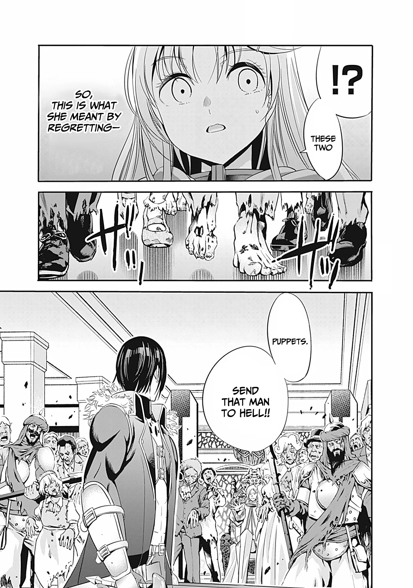 Uragirareta S Rank Boukensha no Ore wa, Aisuru Dorei no Kanojora to Tomoni Dorei dake no Harem Guild o Tsukuru Chapter 39 page 8 - Chapter 39