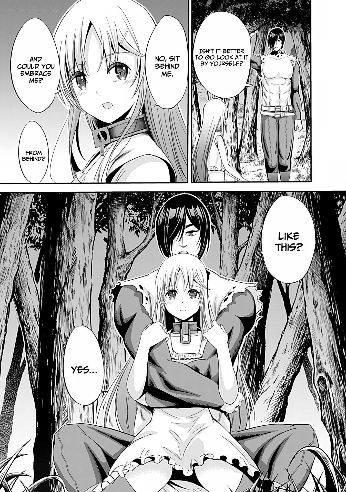Uragirareta S Rank Boukensha no Ore wa, Aisuru Dorei no Kanojora to Tomoni Dorei dake no Harem Guild o Tsukuru Chapter 40 page 10 - Chapter 40: I found a small hill