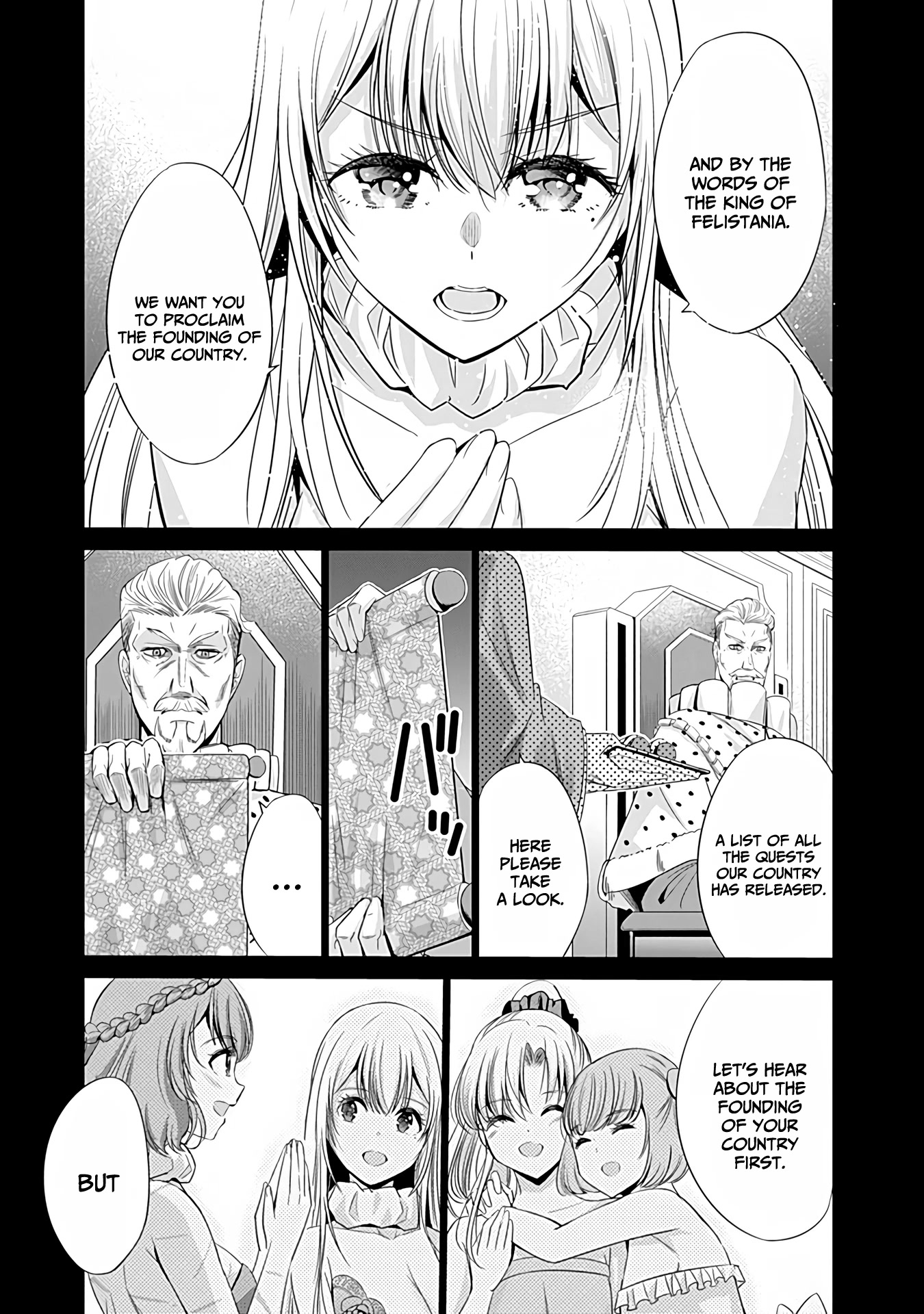 Uragirareta S Rank Boukensha no Ore wa, Aisuru Dorei no Kanojora to Tomoni Dorei dake no Harem Guild o Tsukuru Chapter 42 page 10 - Chapter 42: The king and the butt