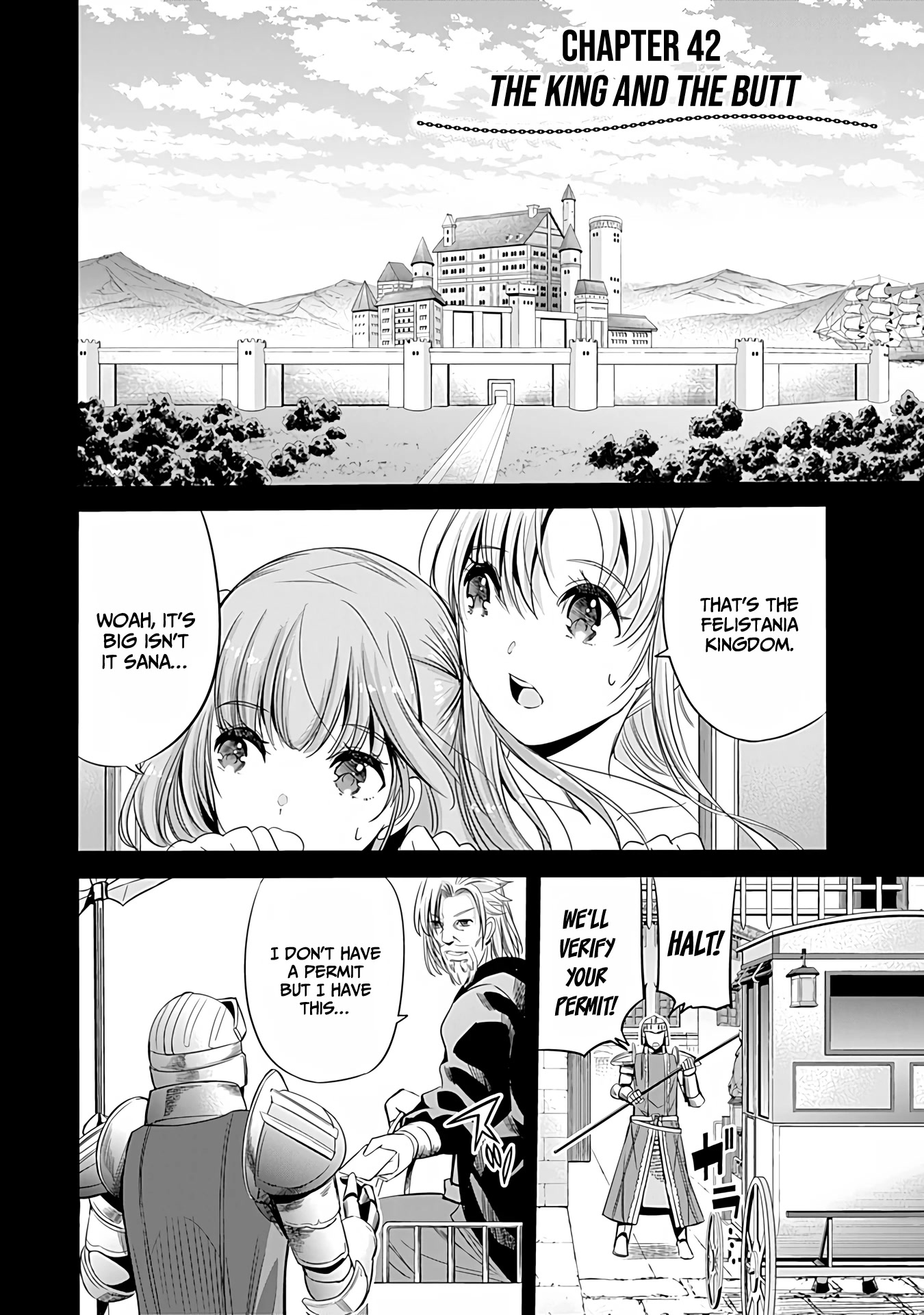 Uragirareta S Rank Boukensha no Ore wa, Aisuru Dorei no Kanojora to Tomoni Dorei dake no Harem Guild o Tsukuru Chapter 42 page 3 - Chapter 42: The king and the butt