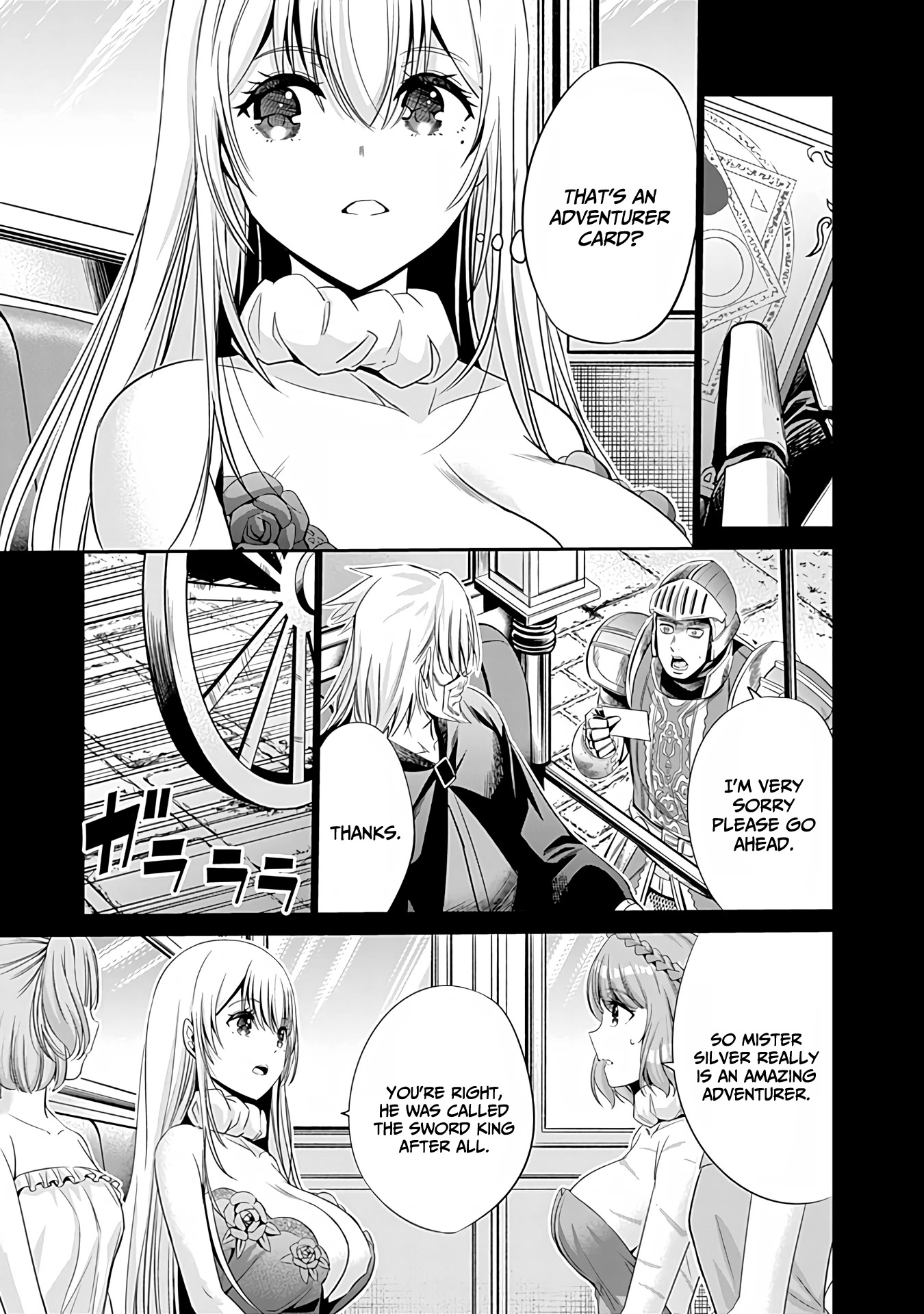 Uragirareta S Rank Boukensha no Ore wa, Aisuru Dorei no Kanojora to Tomoni Dorei dake no Harem Guild o Tsukuru Chapter 42 page 4 - Chapter 42: The king and the butt
