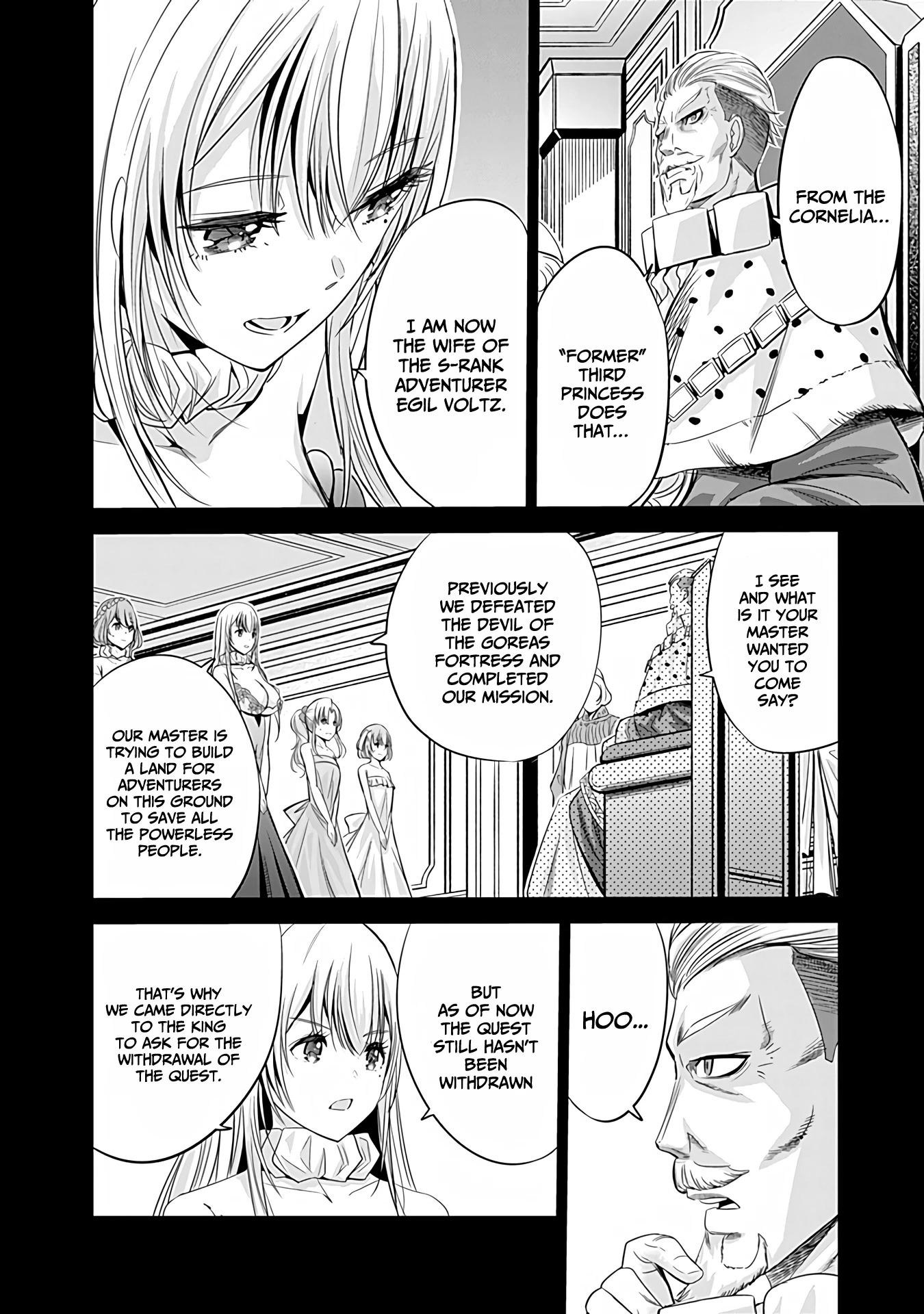 Uragirareta S Rank Boukensha no Ore wa, Aisuru Dorei no Kanojora to Tomoni Dorei dake no Harem Guild o Tsukuru Chapter 42 page 9 - Chapter 42: The king and the butt