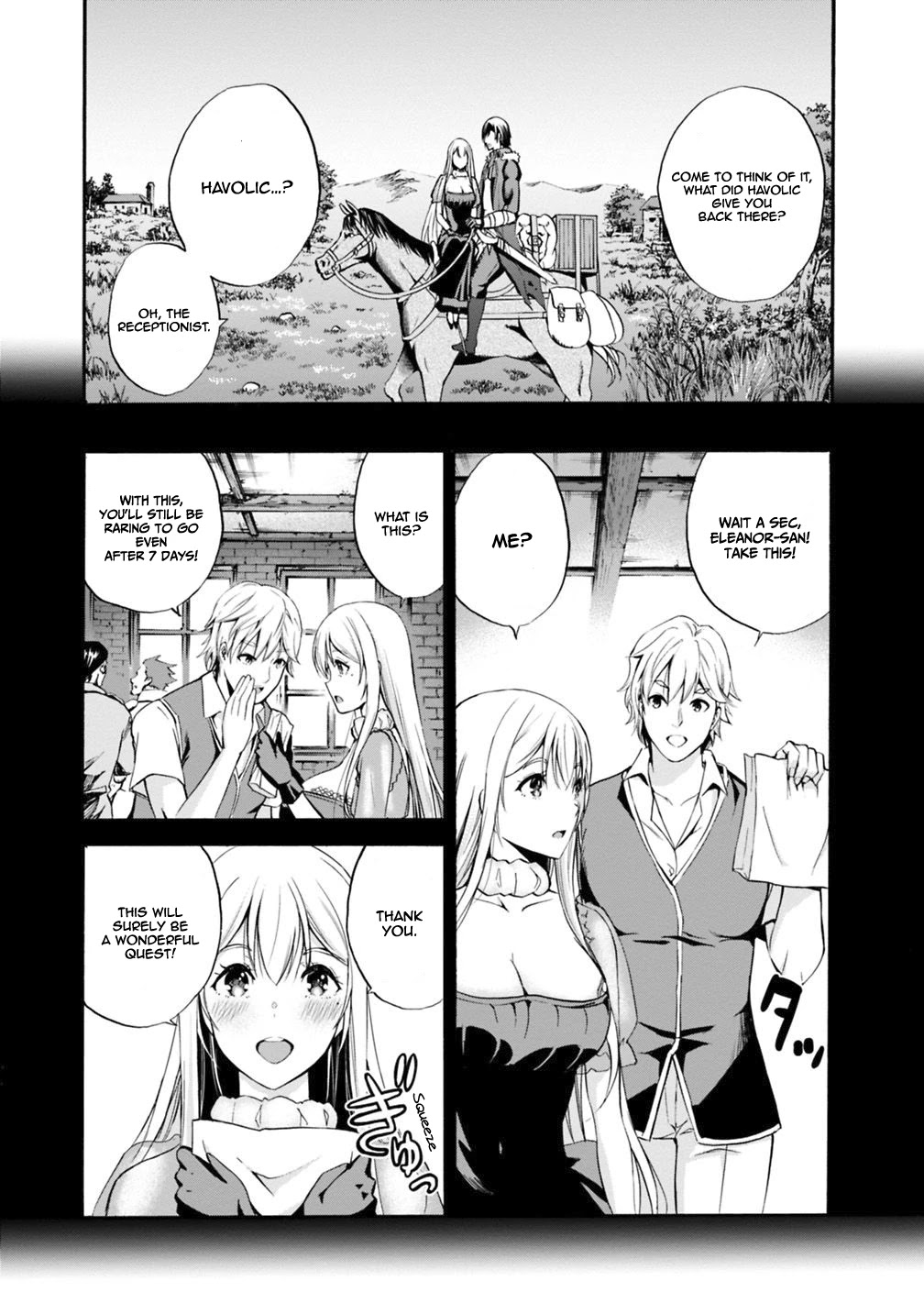 Uragirareta S Rank Boukensha no Ore wa, Aisuru Dorei no Kanojora to Tomoni Dorei dake no Harem Guild o Tsukuru Chapter 6 page 4 - Chapter 6: On Horseback