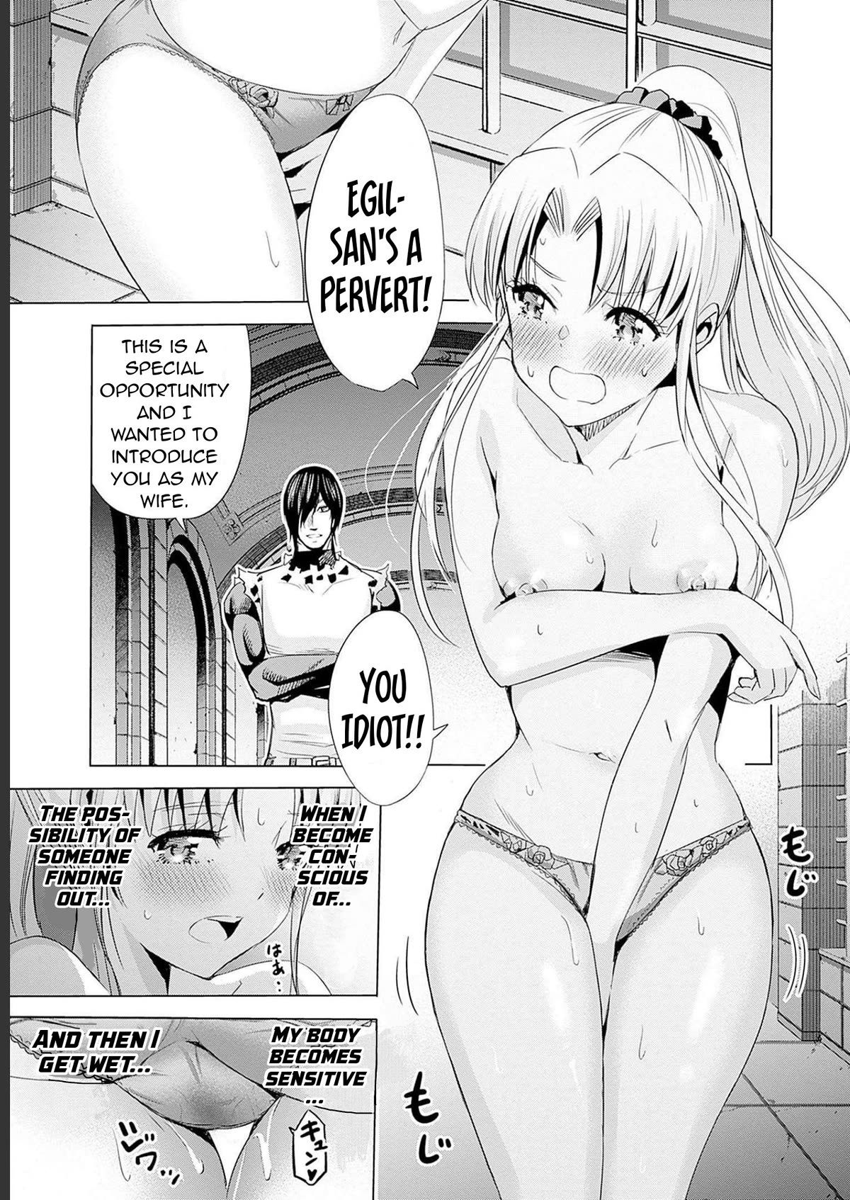 Uragirareta S Rank Boukensha no Ore wa, Aisuru Dorei no Kanojora to Tomoni Dorei dake no Harem Guild o Tsukuru Chapter 62 page 6 - Chapter 62: The Naked King and The Exhibitionist Wife