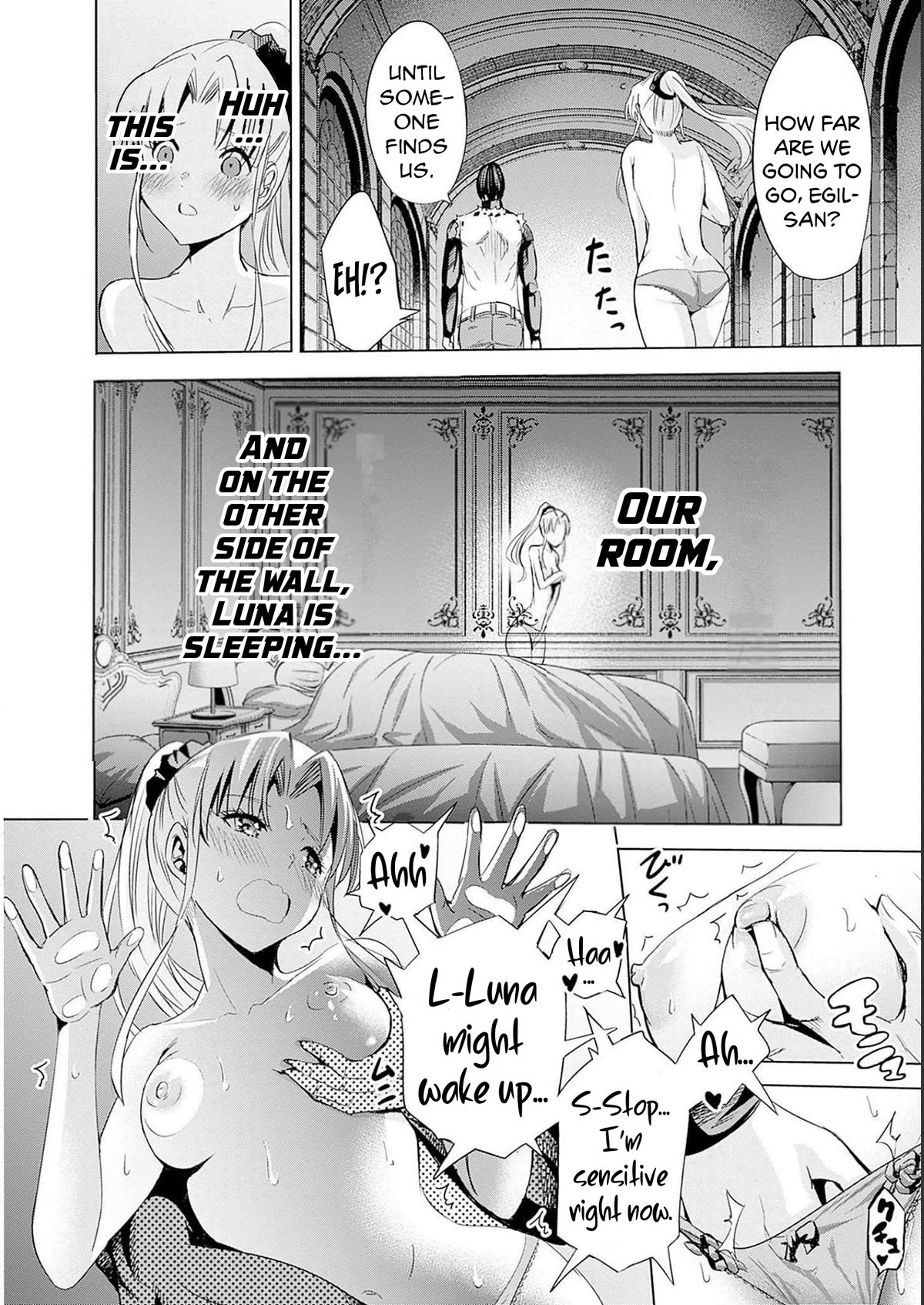 Uragirareta S Rank Boukensha no Ore wa, Aisuru Dorei no Kanojora to Tomoni Dorei dake no Harem Guild o Tsukuru Chapter 62 page 7 - Chapter 62: The Naked King and The Exhibitionist Wife