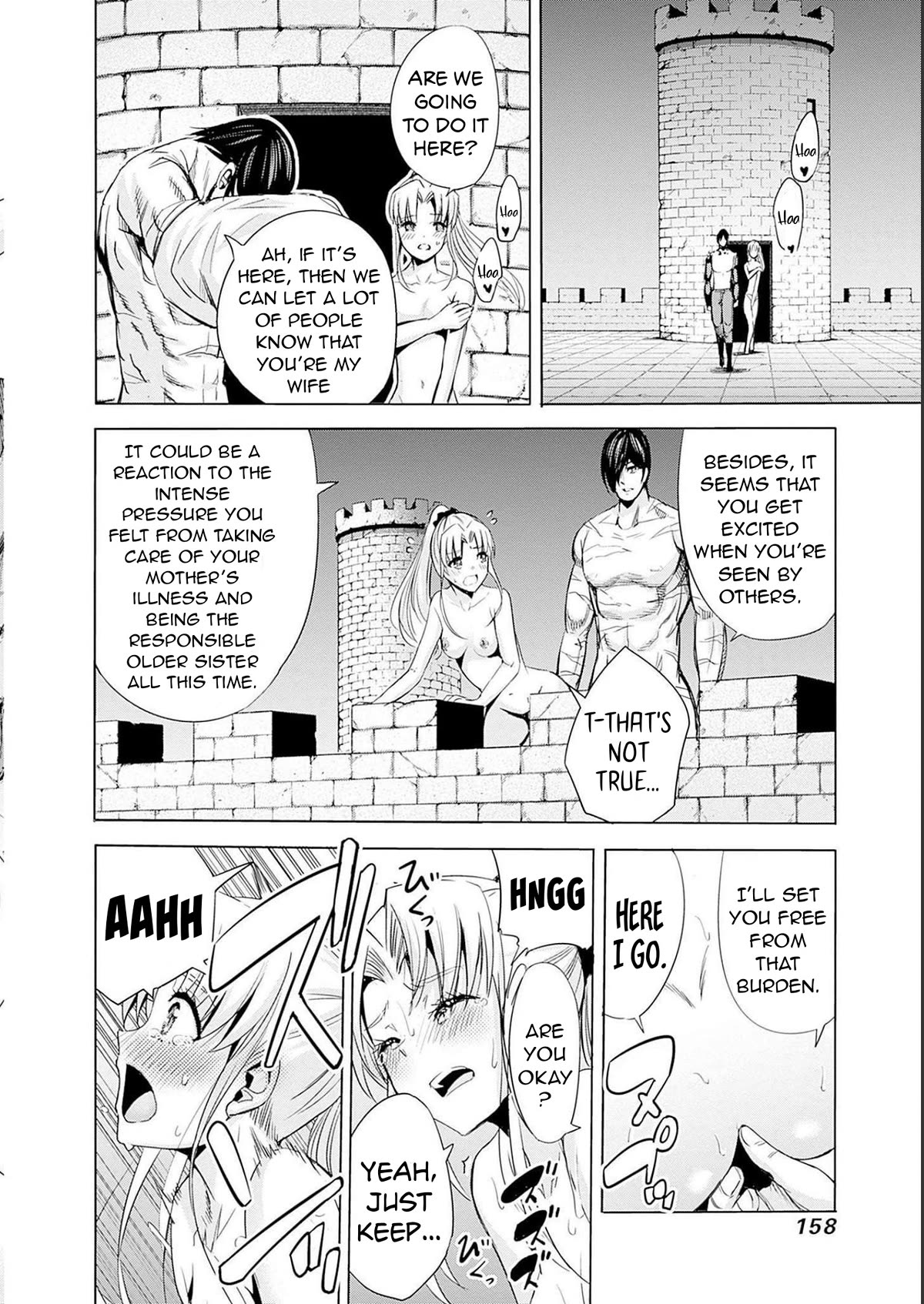 Uragirareta S Rank Boukensha no Ore wa, Aisuru Dorei no Kanojora to Tomoni Dorei dake no Harem Guild o Tsukuru Chapter 62 page 9 - Chapter 62: The Naked King and The Exhibitionist Wife