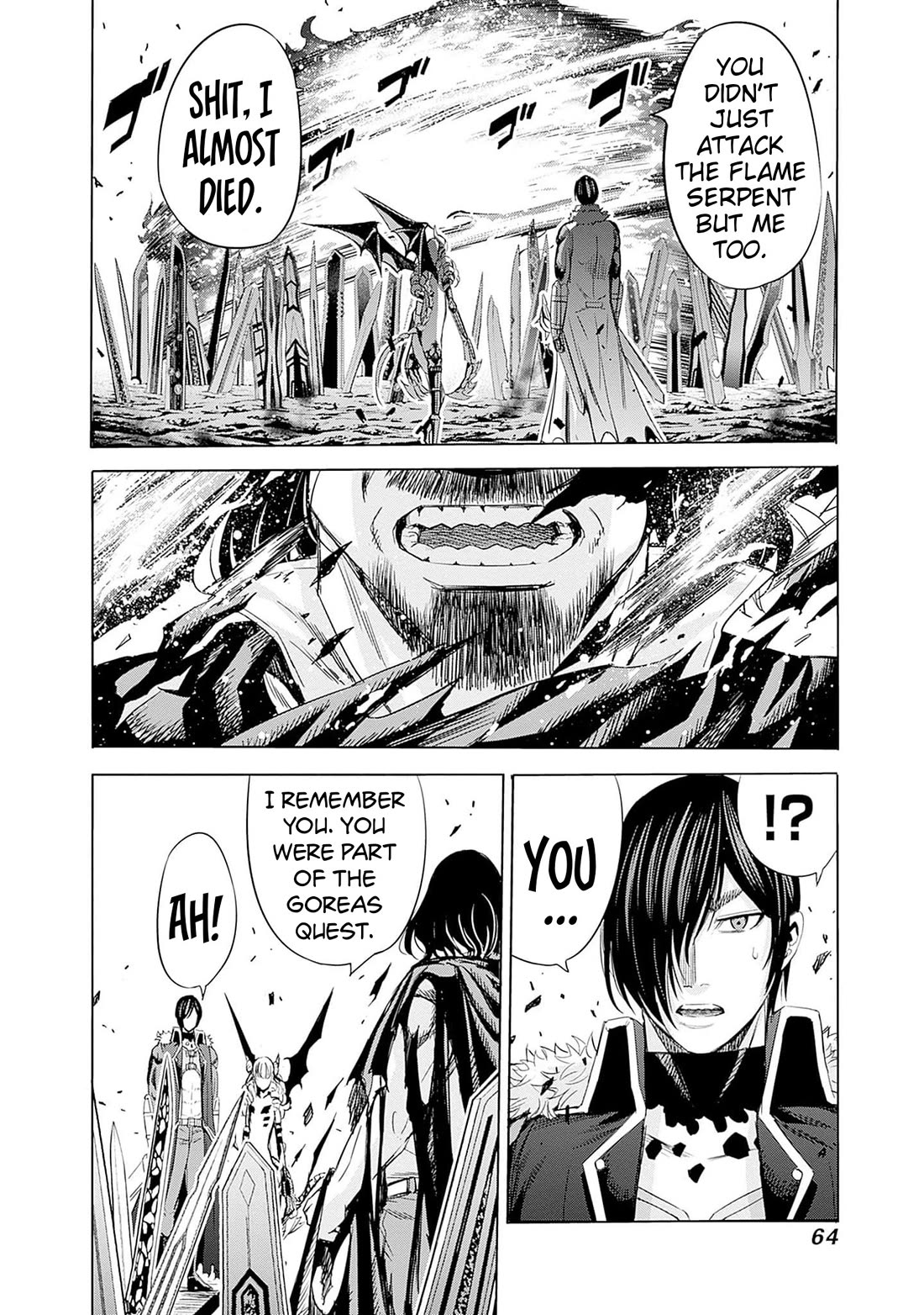 Uragirareta S Rank Boukensha no Ore wa, Aisuru Dorei no Kanojora to Tomoni Dorei dake no Harem Guild o Tsukuru Chapter 66 page 14 - Chapter 66: Dirty Bastard and Beautiful Buttocks