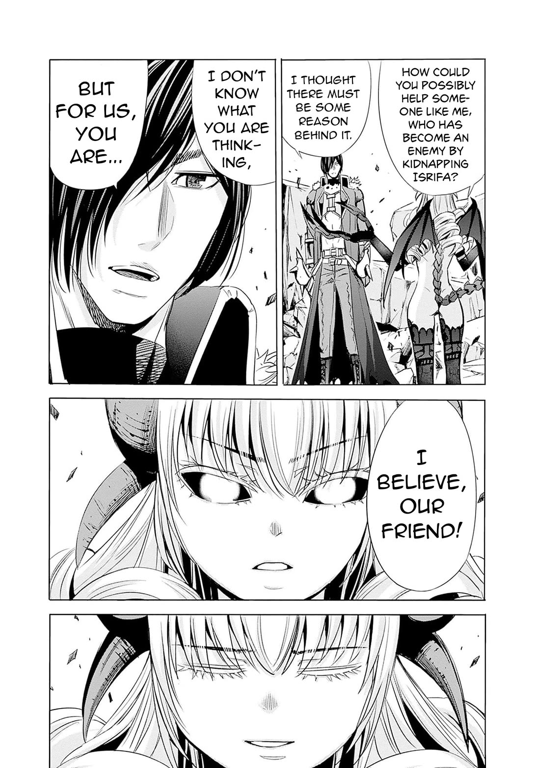 Uragirareta S Rank Boukensha no Ore wa, Aisuru Dorei no Kanojora to Tomoni Dorei dake no Harem Guild o Tsukuru Chapter 67 page 13 - Chapter 67: Pull everything out from the black tip