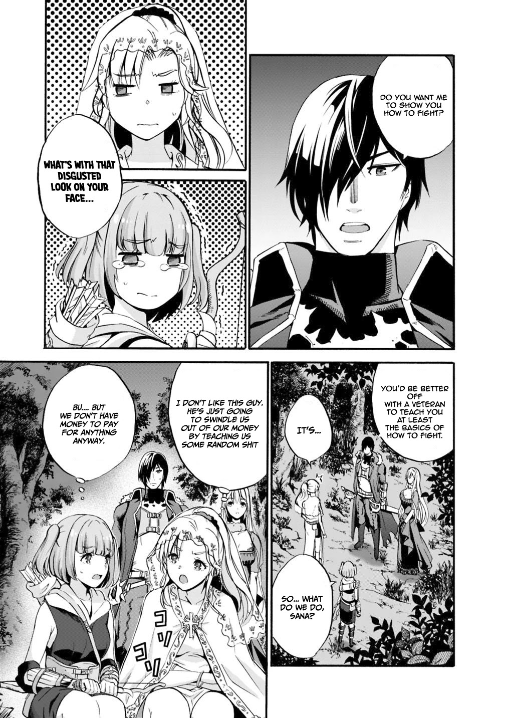 Uragirareta S Rank Boukensha no Ore wa, Aisuru Dorei no Kanojora to Tomoni Dorei dake no Harem Guild o Tsukuru Chapter 7 page 6 - Chapter 7: Even Though The Twins Are Sleeping Next To Us