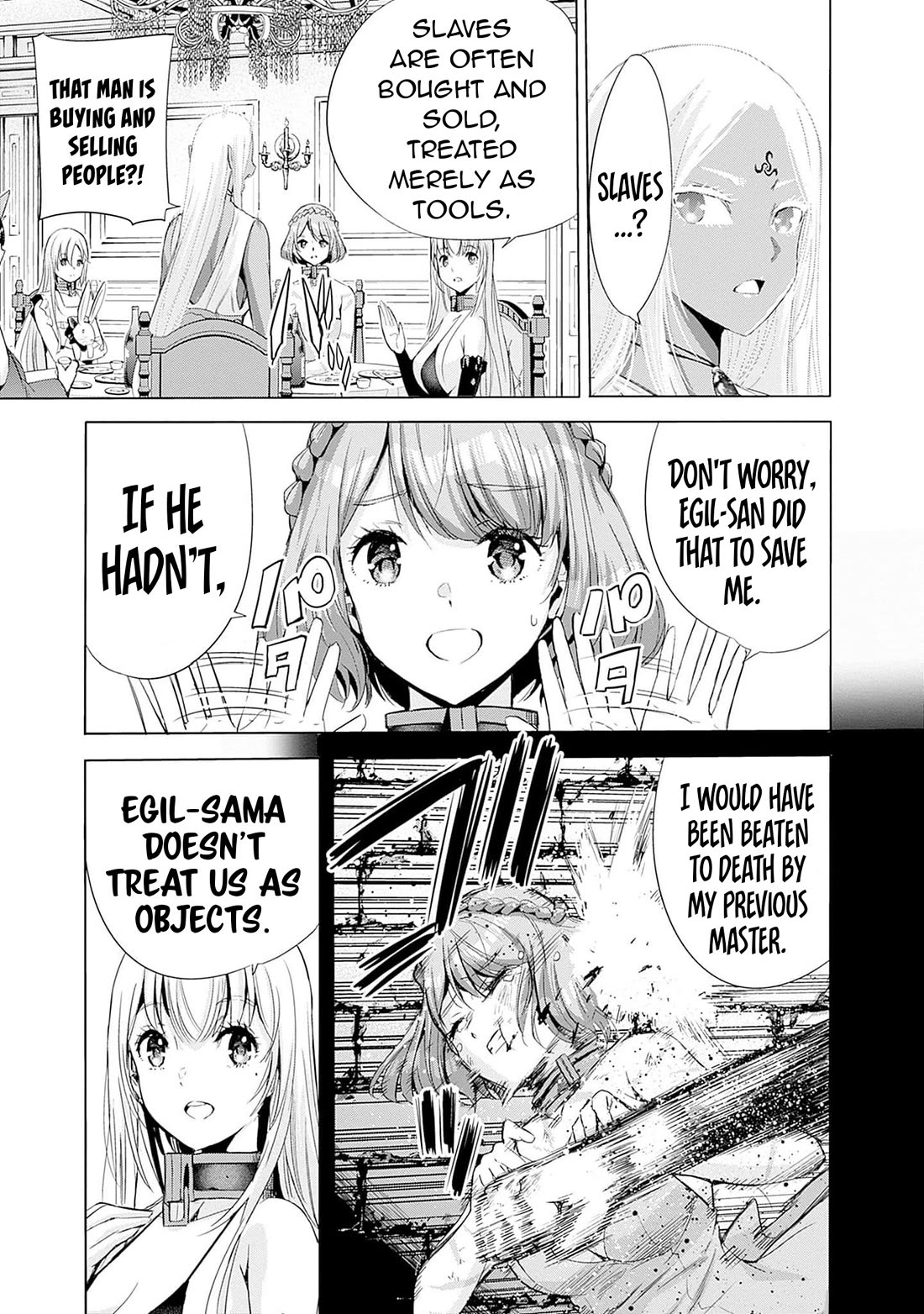 Uragirareta S Rank Boukensha no Ore wa, Aisuru Dorei no Kanojora to Tomoni Dorei dake no Harem Guild o Tsukuru Chapter 71 page 10 - Chapter 71: A Woman Who Becomes Loose-Lipped After Drinking