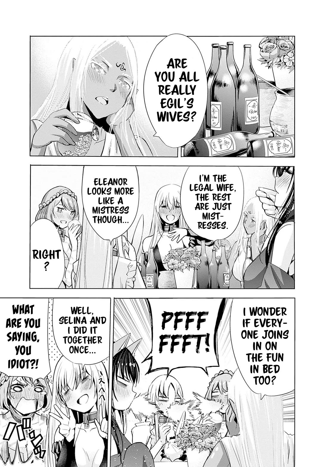 Uragirareta S Rank Boukensha no Ore wa, Aisuru Dorei no Kanojora to Tomoni Dorei dake no Harem Guild o Tsukuru Chapter 71 page 12 - Chapter 71: A Woman Who Becomes Loose-Lipped After Drinking