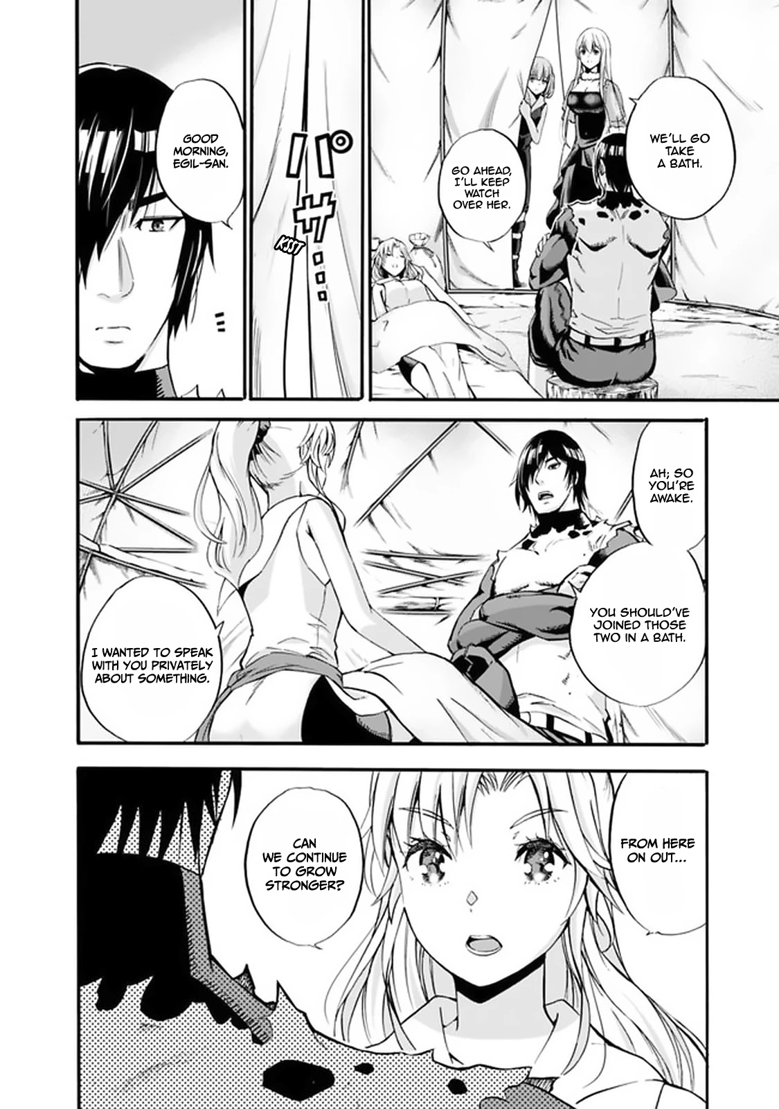 Uragirareta S Rank Boukensha no Ore wa, Aisuru Dorei no Kanojora to Tomoni Dorei dake no Harem Guild o Tsukuru Chapter 9 page 10 - Chapter 9: Overflowing Inside
