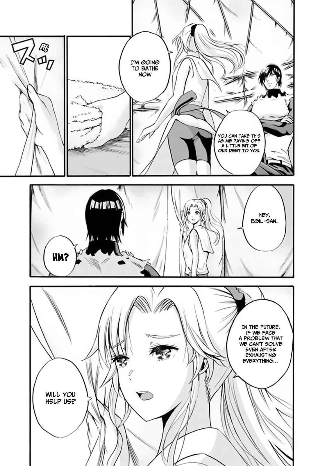 Uragirareta S Rank Boukensha no Ore wa, Aisuru Dorei no Kanojora to Tomoni Dorei dake no Harem Guild o Tsukuru Chapter 9 page 15 - Chapter 9: Overflowing Inside