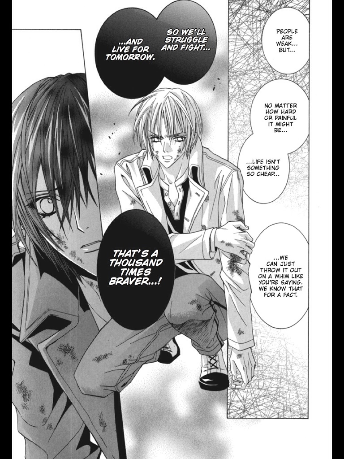 Uragiri wa Boku no Namae o Shitteiru Chapter 33 page 12 - Chapter 33: In Search of the Strength to Live