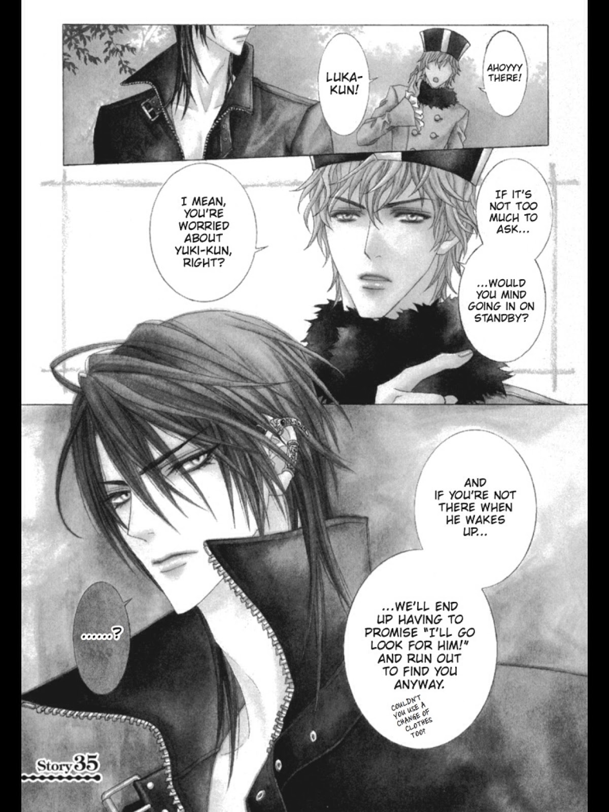 Uragiri wa Boku no Namae o Shitteiru Chapter 35 page 2 - Chapter 35: Sleep Now, My Sorrows...