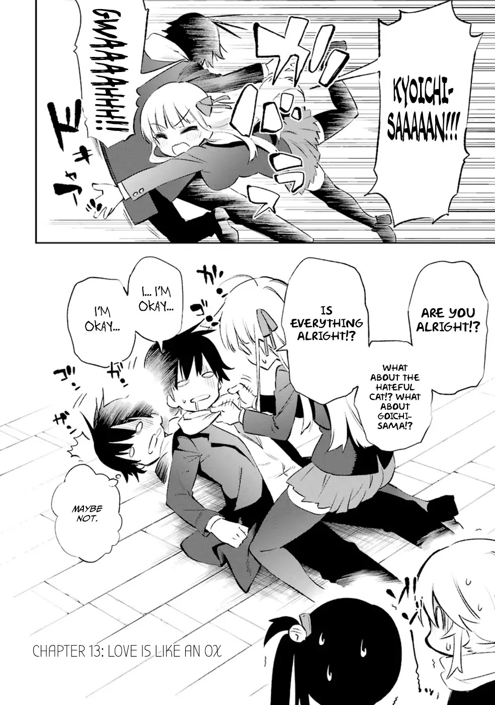 Urami Koi, Koi, Urami Koi. Chapter 13 page 2 - Chapter 13: Love is Like an Ox
